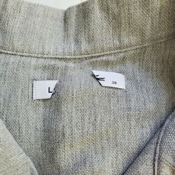 Lacoste Gray Sweatshirt Sweater Dress Tunic - Picture 3 of 12